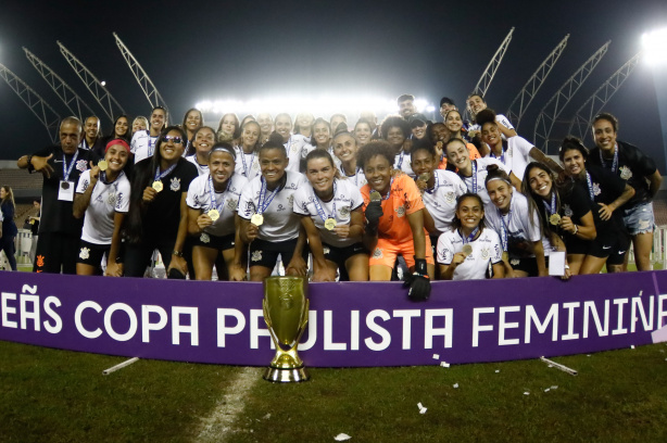 Corinthians campeão da Copa Paulista feminina 2022. 