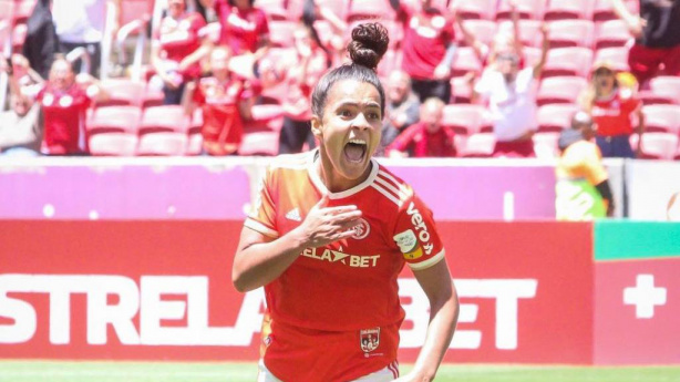 Isabela atuou pelo Internacional em 2022