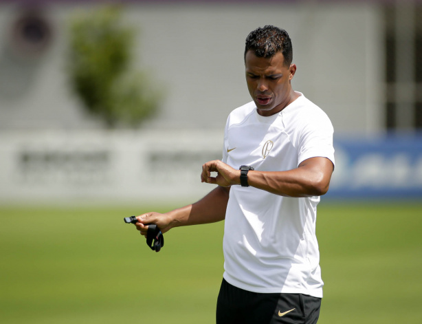 Fernando L�zaro foi at� Araraquara acompanhar o jogo do Corinthians na Copinha