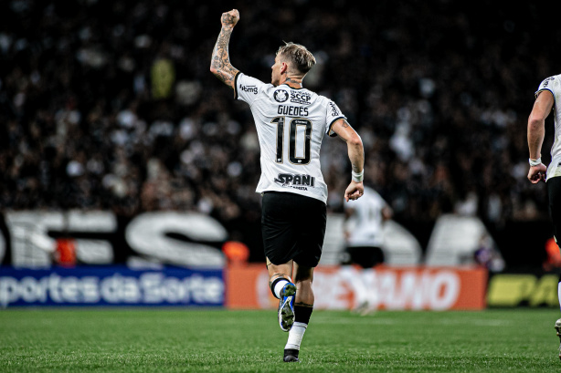 Róger Guedes durante a semifinal do Campeonato Paulista de 2022