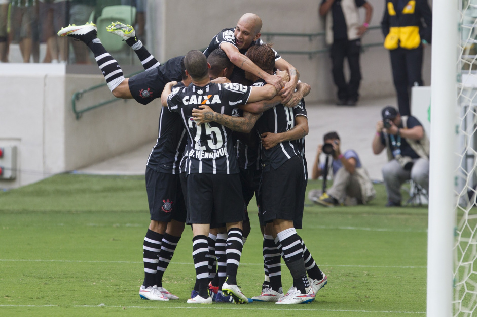 Corinthians vencia o Palmeiras no Allianz Parque h oito anos
