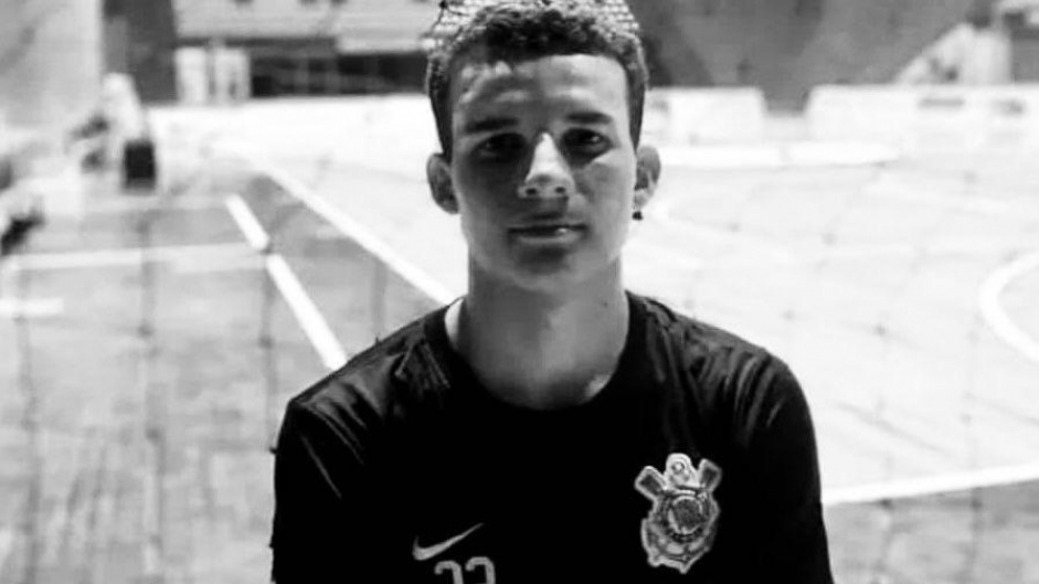 Yago Rafhael era jogador da equipe sub-16 de futsal do Corinthians