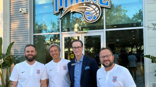 Corinthians contou com tr�s representantes na integra��o com time da NBA