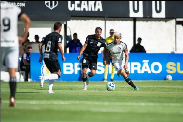 Corinthians foi derrotado pelo Ceará no Brasileirão Sub-20