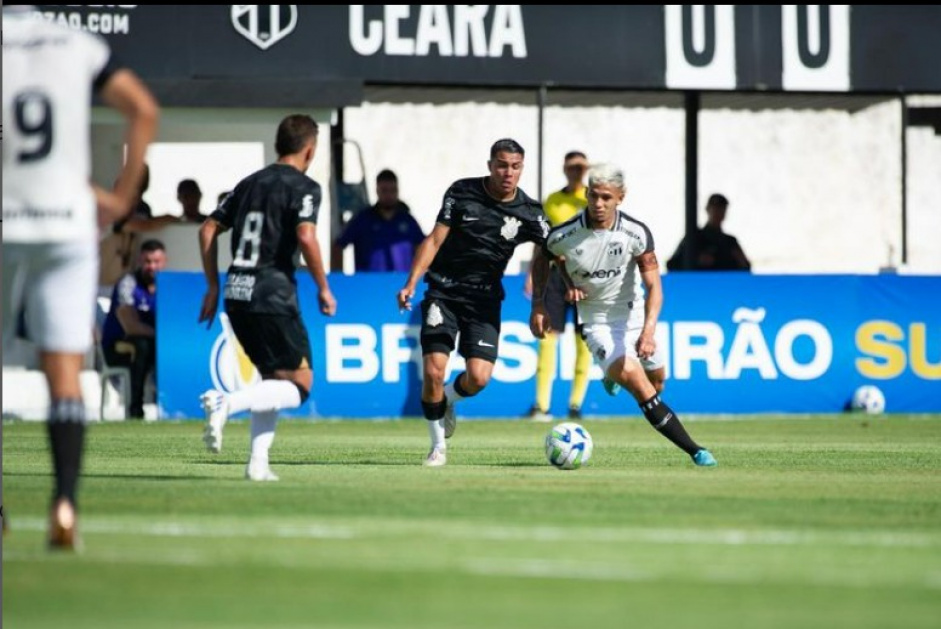 Corinthians foi derrotado pelo Cear no Brasileiro Sub-20