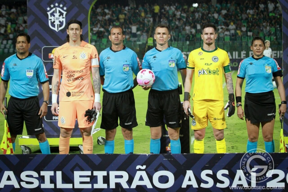 Zanoveeli apitou o confronto entre Corinthians e Gois no Brasileiro do ano passado