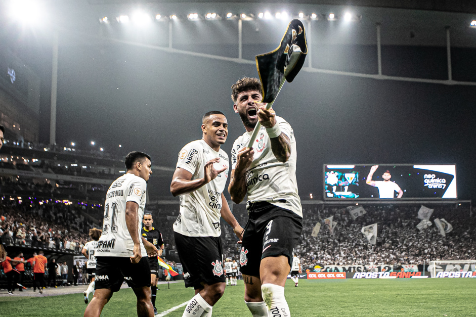 Yuri Alberto voltou a marcar aps seca com a camisa do Corinthians