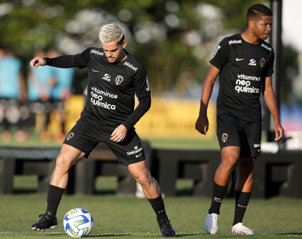 Futebol masculino: Corinthians faz último treino antes de visita ao Avaí