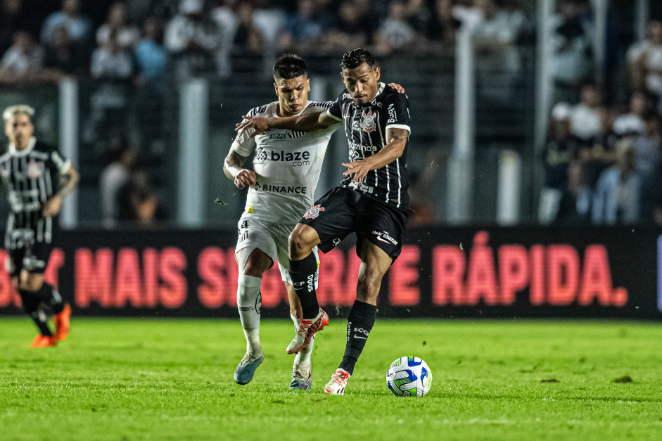 Corinthians domina mas Santos consegue empate (1-1) aos 90+9