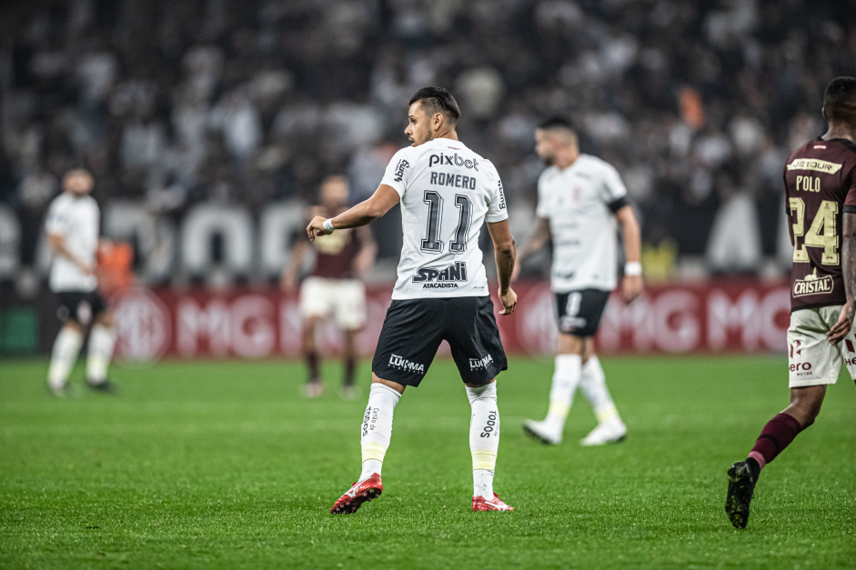 Romero voltou a entrar em campo pelo Corinthians aps quase dois meses