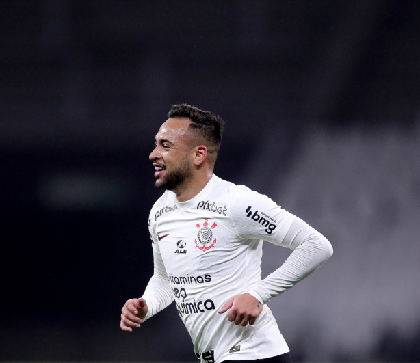 Maycon durante jogo do Corinthians contra o Vasco, pelo Brasileir�o