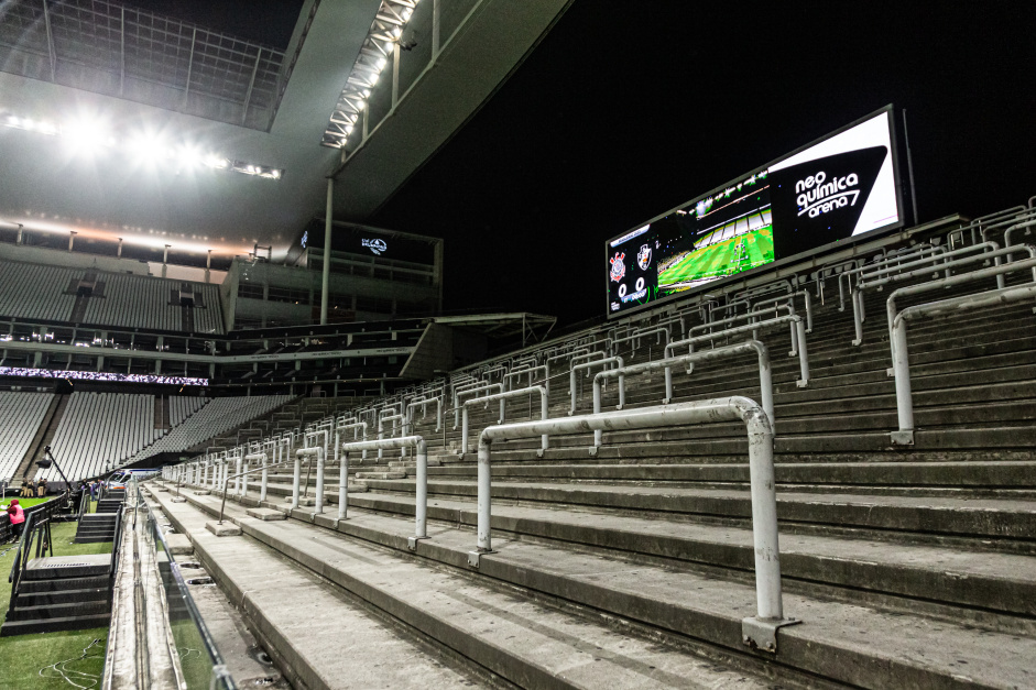 Corinthians melhora aproveitamento em jogos sem pblico na Arena