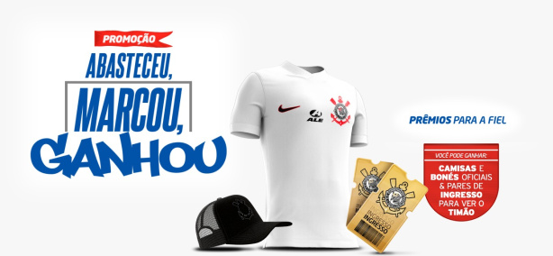 Promo��o do Posto Ale sorteia pr�mios para a Fiel