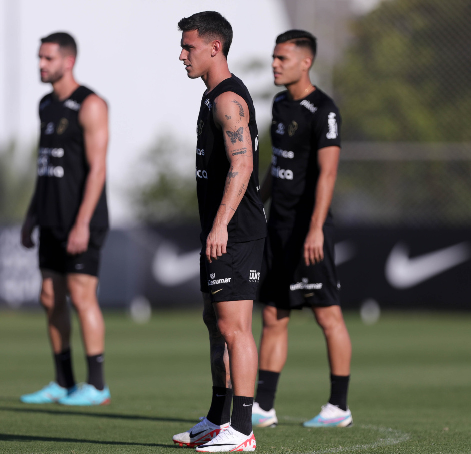 Grêmio faz último trabalho antes de enfrentar o Corinthians