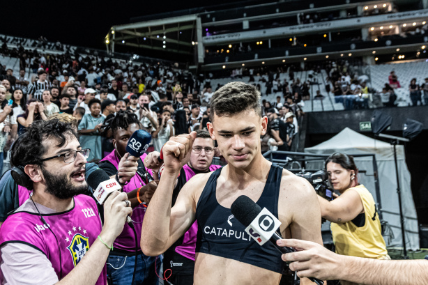 Gabriel Moscardo vem se destacando desde que iniciou sua trajetória no profissional do Corinthians