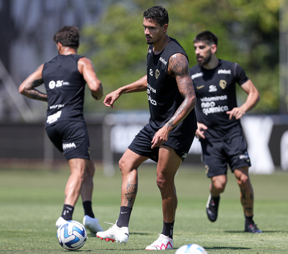 Futebol masculino: Corinthians faz último treino antes de visita ao Avaí