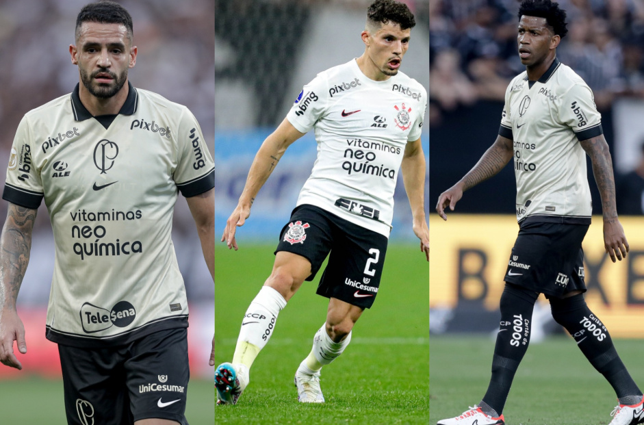 Renato Augusto, Rafael Ramos e Gil podem deixar o Corinthians