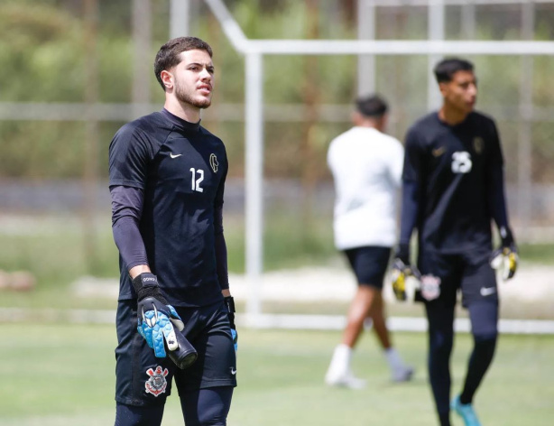 Felipe Longo será o goleiro titular do Corinthians na Copinha