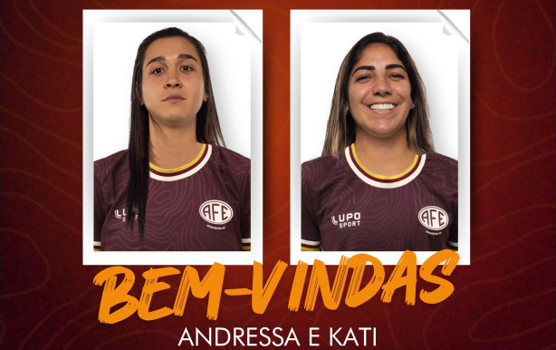Katiuscia e Andressa s�o anunciadas pela Ferrovi�ria