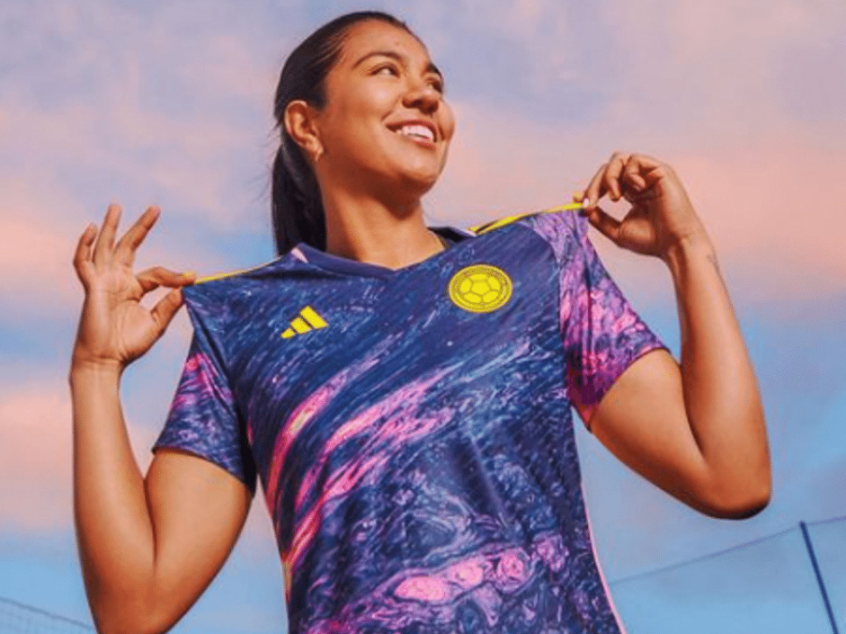 Daniela Arias  zagueira da seleo colombiana e esteve na ltima Copa do Mundo