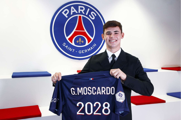 Gabriel Moscardo assinou até 2028 com o clube francês
