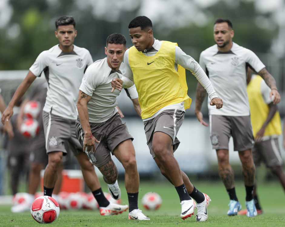 Corinthians seguiu com a preparao para o jogo contra o Novorizontino pelo Paulisto