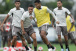 Corinthians faz trabalho de sa�da de bola em press�o na pepara��o para duelo contra o Novorizontino