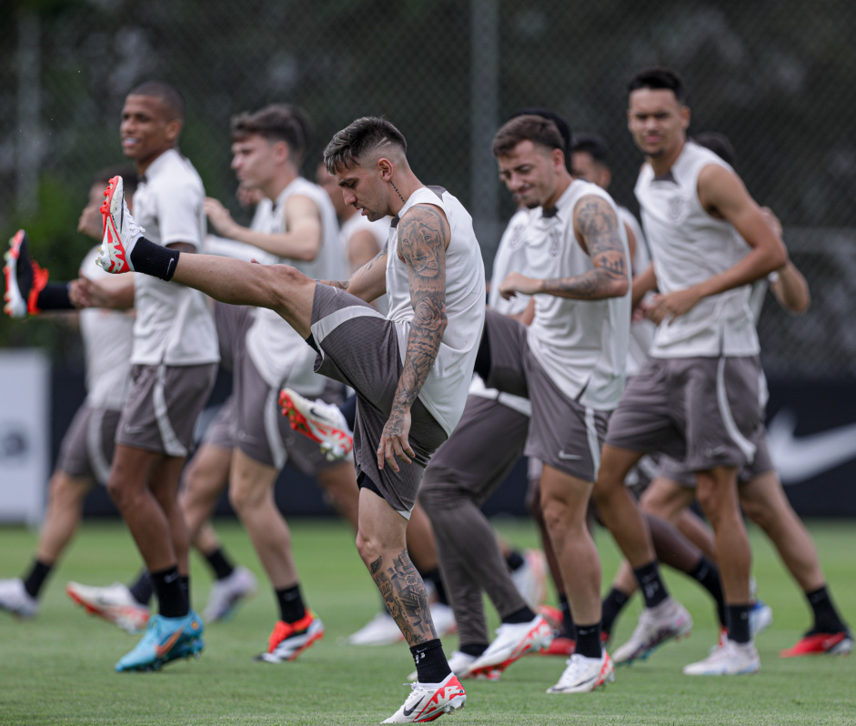 Corinthians realizou o terceiro treino focado na partida contra o Novorizontino pelo Paulisto