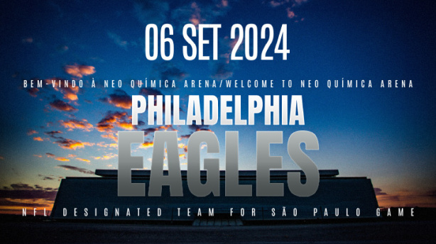 Philadelphia Eagles ser� o mandante do jogo da NFL na Neo Qu�mica Arena