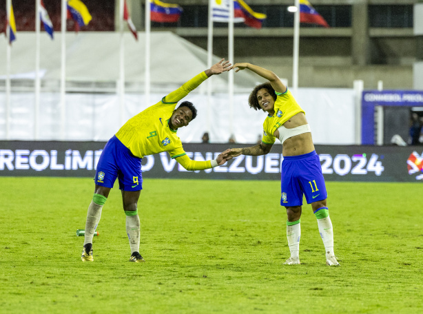 Guilherme Biro marcou o gol no fim da partida que deu a vitória ao Brasil sobre a Venezuela