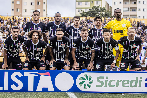Time titular do Corinthians contra o �gua Santa.
