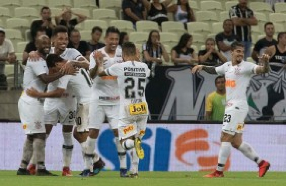 Corinthians venceu o Cear em 2019 pela Copa do Brasil
