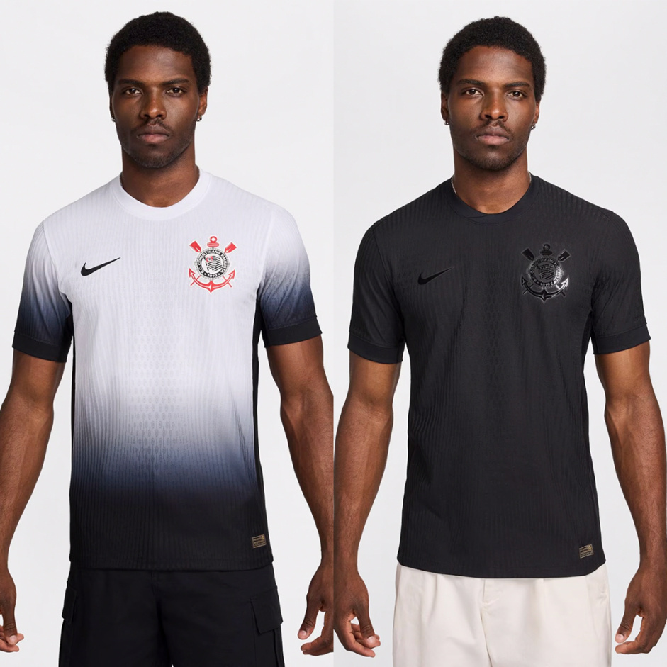 Novas camisas do Corinthians para a temporada 2024/2025