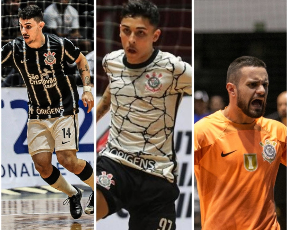 Seleo Brasileira de Futsal convoca trs atletas do Corinthians para finais da Liga Evoluo