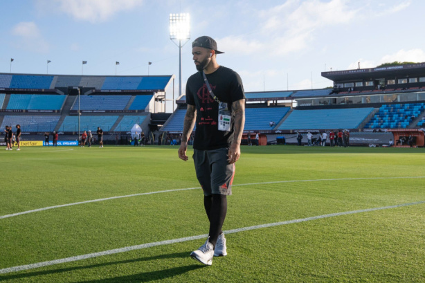 Gabigol teve foto vazada com a camisa do Corinthians