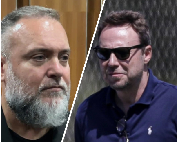 Rozallah Santoro (esquerda) e Fernando Alba (direita) podem deixar o Corinthians ap�s turbul�ncia nos bastidores