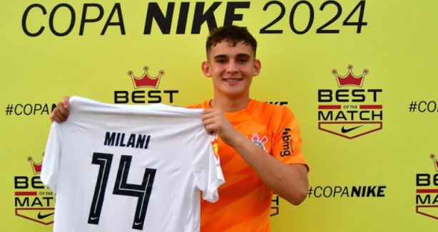 Trio do Corinthians é convocado para representar a Seleção Brasileira Sub-15