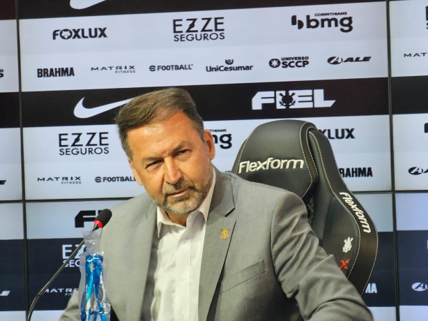 Augusto Melo rompe sil�ncio e responsabiliza oposi��o pela sa�da da VaideBet do Corinthians