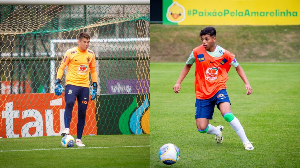 Gustavo Milani e Kau&ecirc; J&uacute;nior v&atilde;o representar a Sele&ccedil;&atilde;o Brasileira Sub-15