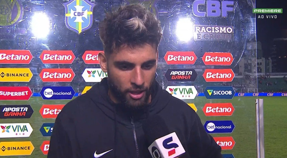 Yuri Alberto lamentou a fase vivida pelo Corinthians na temporada