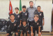 Jogadores do Projeto Integra��o visitam diretoria do Corinthians antes de viagem � R�ssia
