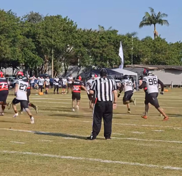 Corinthians Steamrollers perdeu por 41 a 7 para o Flamengo Imperadores
