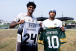 Prepara��o final e troca de camisas: veja as fotos do �ltimo treino dos Packers no CT do Corinthians
