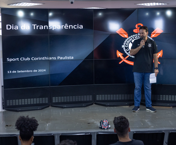 Pedro Silveira reforçou o apoio para o projeto popular da Gaviões da Fiel