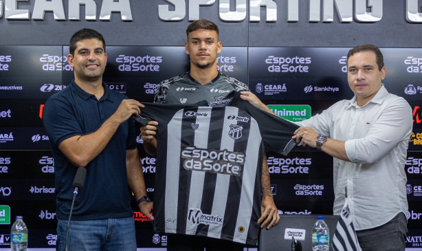 João Pedro Tchoca passou a segunda metade de 2024 emprestado ao Ceará
