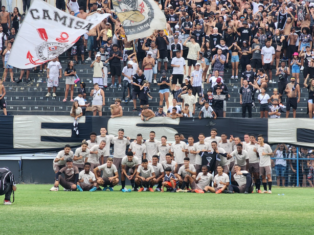 O Corinthians fez seu último treino antes da final da Copinha contra o São Paulo