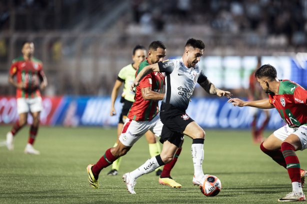 O Corinthians empatou com a Portuguesa pelo Paulist�o