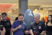 Presidente do Corinthians prestigia evento no Parque S�o Jorge e fala sobre chegada de novos s�cios