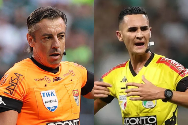 Raphael Claus (esquerda) e Matheus Candan�an (direita) foram os escolhidos da FPF