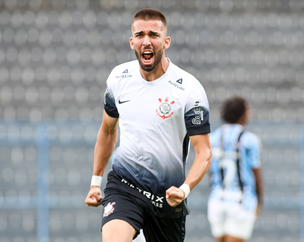 Jesse Costa, de 19 anos, estreou com gol pelo Corinthians Sub-20